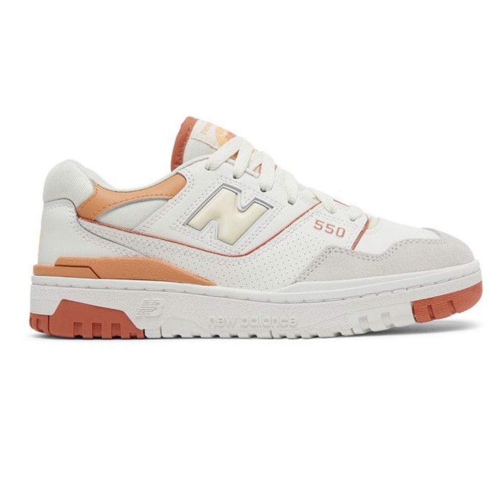 New Balance 550 Au Lait Cream White Beige Tan Brown US 7